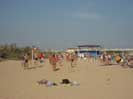 Пляжи Евпатории - волейбол на пляже Буревестник